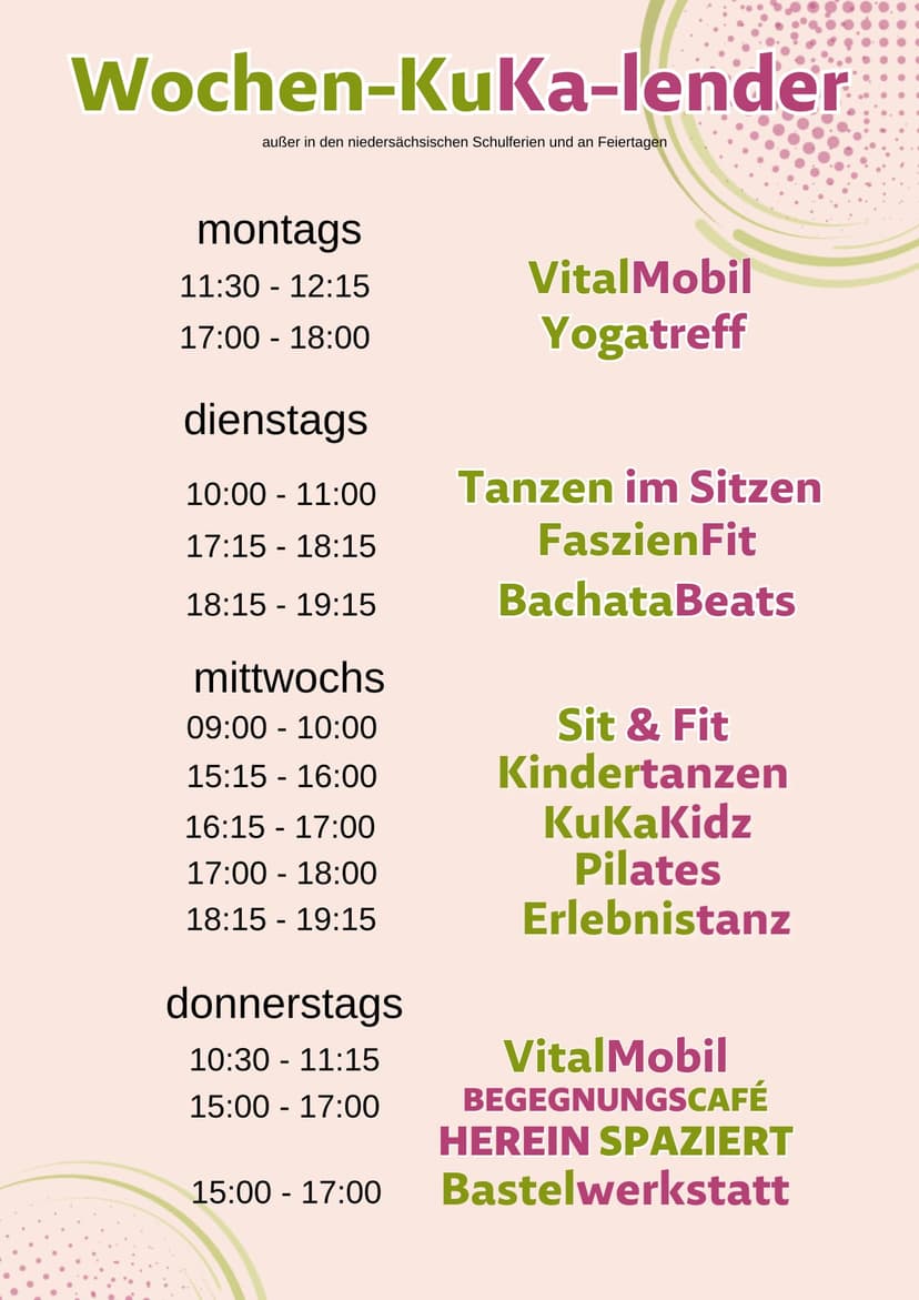 KuKa-lender Veranstaltungskalender