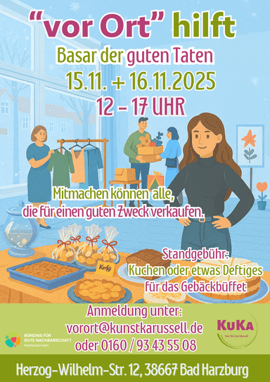 Basar der guten Taten Flyer 2