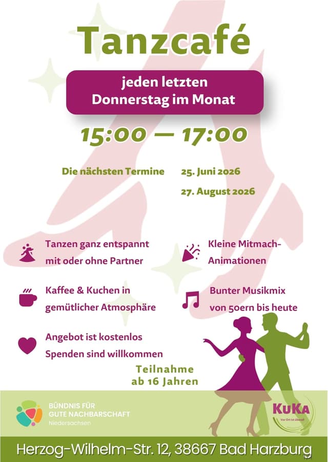 Tanzcafé im KuKa